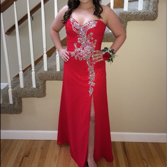 Splash prom gown - Picture 1 of 2